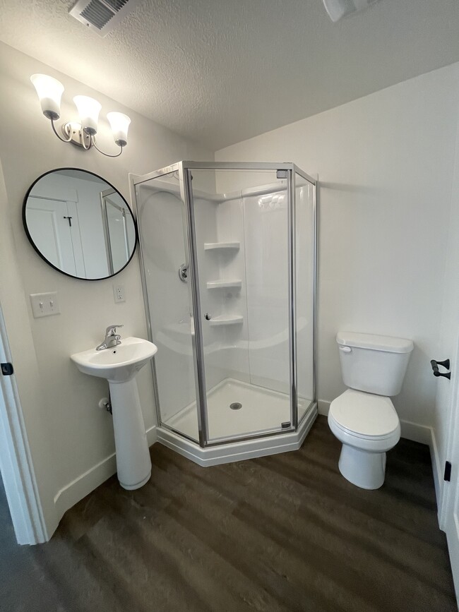 Upgraded shower