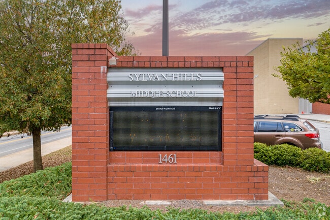 Sylvan Hills Middle School teaches grades 6th through 8th grade.