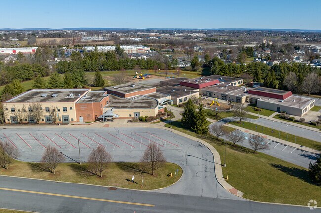Aerial of Wescosville Elementary School