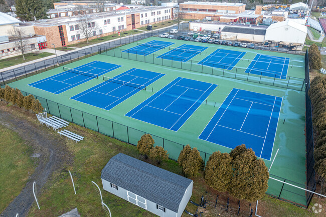 Penncrest High School's tennis program is a big part of of the extracurricular program.