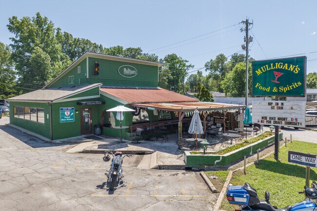 Mulligan's, a beloved local eatery, serves as a gathering spot for residents nearby.