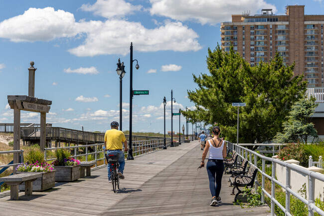 Users can bike or walk the length of the boardwalk in Lower Chelsea.