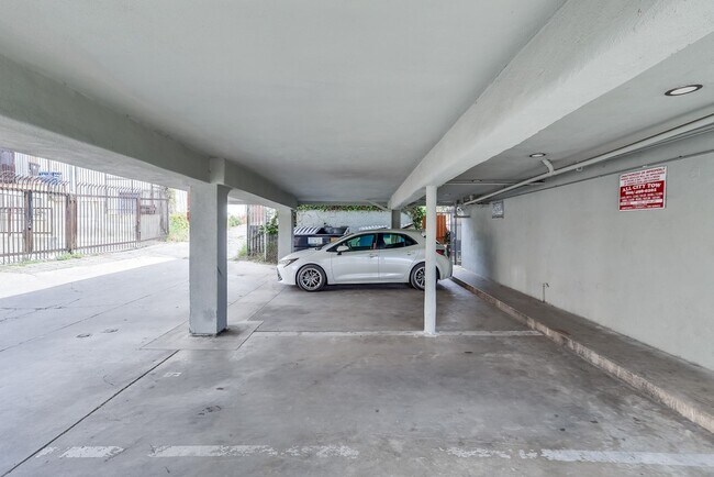 Parking in the back