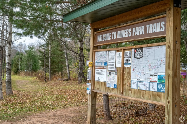 Miners Memorial Heritage Park is known for its extensive trail system.