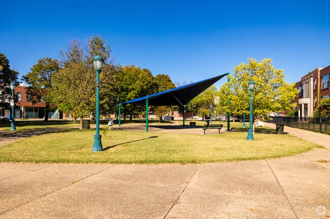 Fanetti Plaza in Patch is a community gathering space.