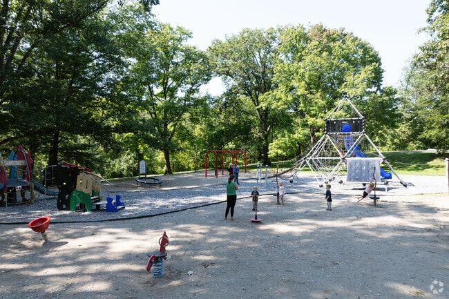 Tawasentha Park is the largest in the area at 200 acres with many features to enjoy.