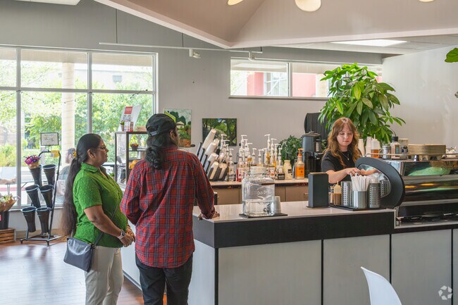 Sip on your favorite morning brew from Merge Coffee Company in Park View.