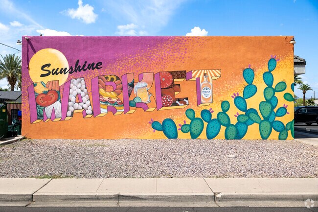 Sunshine Market in Phoenix's Coronado neighborhood sells pantry staples and more.