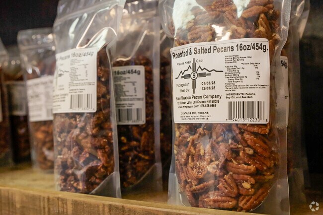 Pecans are a large crop coming out of Las Cruces and is a local favorite.