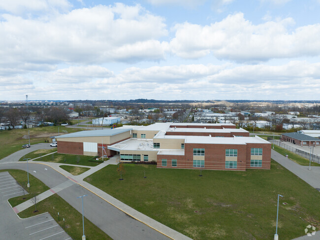 Fairfield Central Elementary School back entrance.