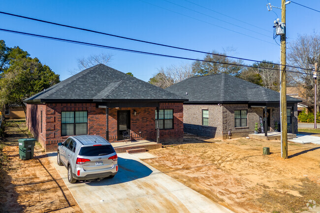 Many of the older homes are slowly being replaced by newer minimal traditional homes.