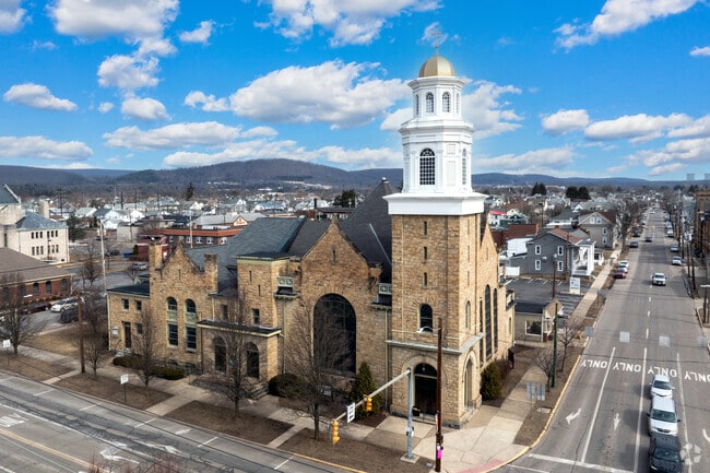 First United Methodist Church's bell tower is an iconic landmark of Berwick, and it is said to be the highest building in the area.