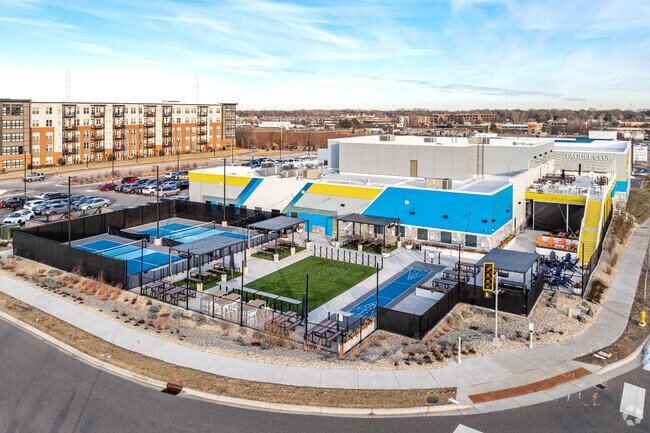 The new Smash Park is a favorite meeting place for Sandcastle residents.