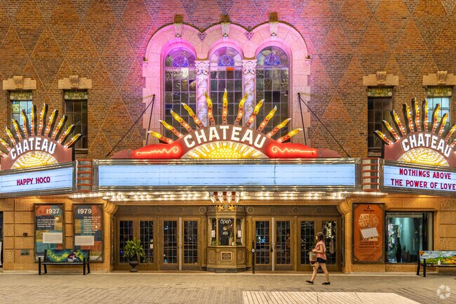 Chateau Theater is just a close drive from John Marshall.