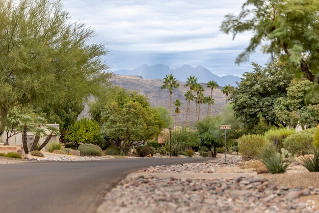 There’s always great mountain views when walking around Rio Verde.