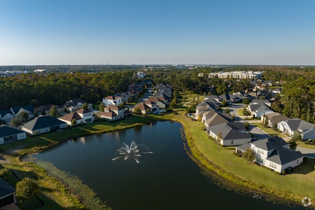 Residents in Baymeadows East enjoy waterfront views.