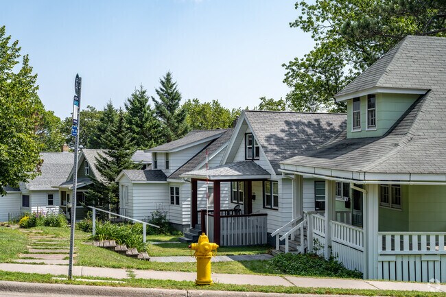 Morley Heights-Parkview has many streets lined with bungalow style homes.