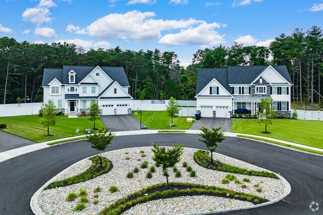 Voorhees Township offers large, elegant homes on moderately woodsy lots.