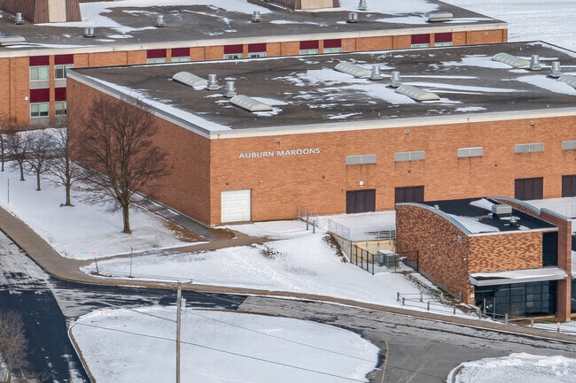 Auburn High School is home to the Auburn Maroons.