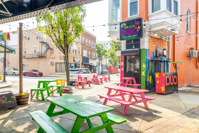 Name a Better Duo Tacos in Downtown Chester is a lively spot for a bite.