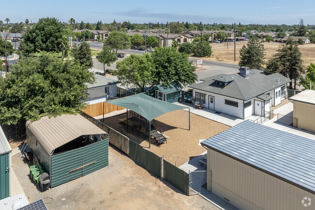 A playground at Sherman Thomas Charter High School in Madera.