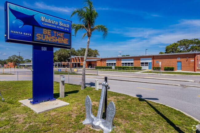 Madeira Beach Fundamental School earns an A-minus rating from Niche, and serves kindergarten through eighth grade