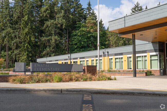 Enatai Elementary School serves Southwest Bellevue students.