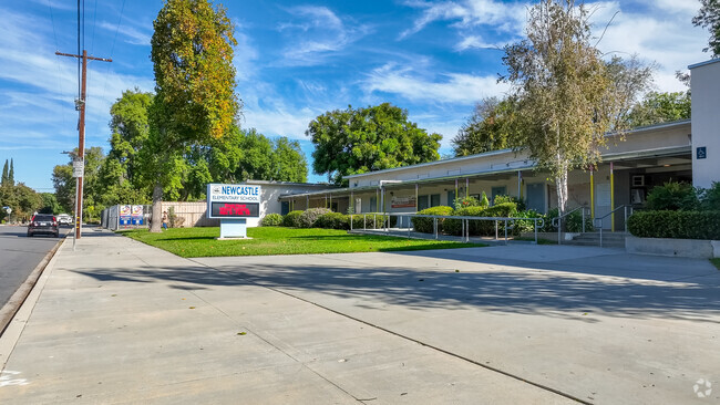 The Newcastle Elementary School is known as the home of the Navigators.