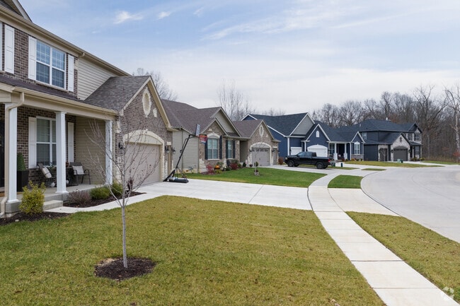 Subdivisions of large, newly constructed contemporary homes are popping up all over Wentzville.