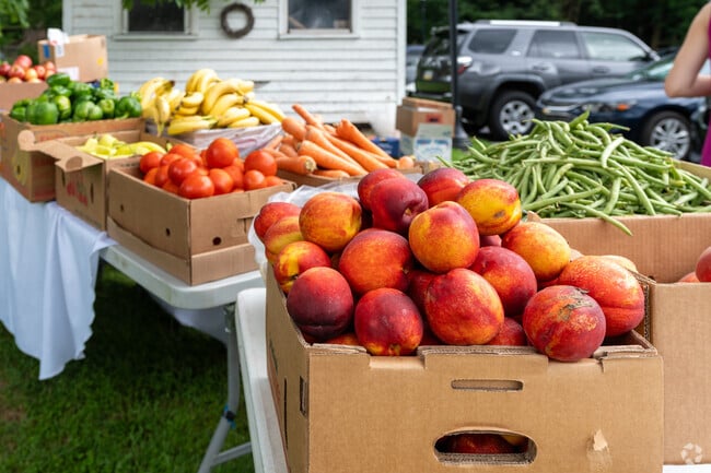 The Food Dignity Movement sells fresh farm produce in Trucksville at Hillside Farms.