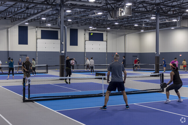 Residents of Timber Creek who play Pickleball can head to the courts at Sure Shot Pickleball.