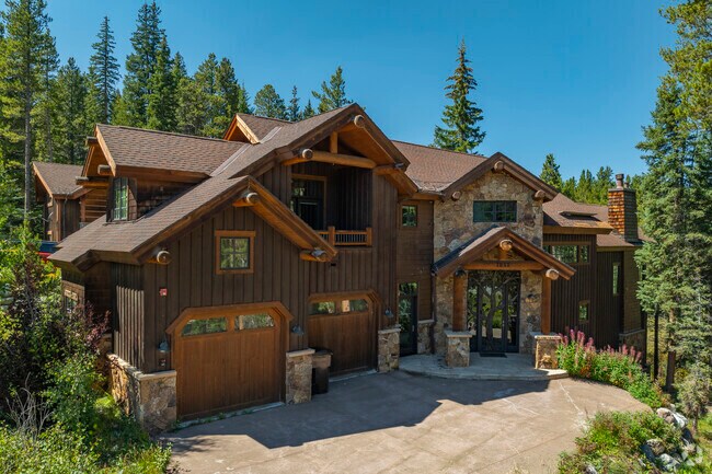 Strong, bold buildings define Copper Mountain West in Frisco, Colorado.