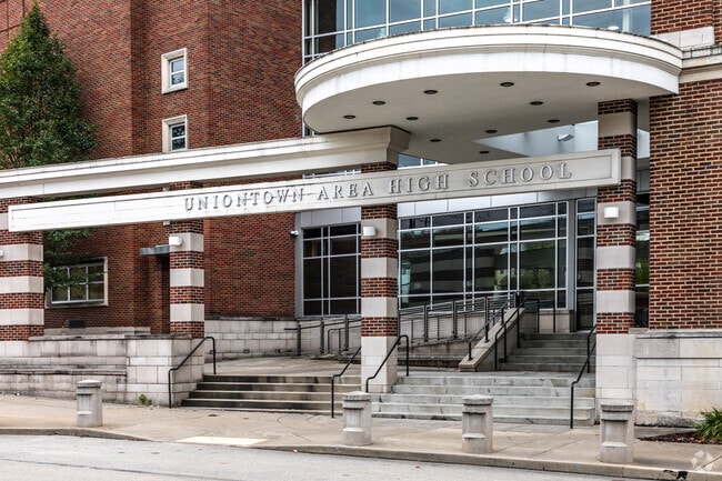 Uniontown Area High School is home to the Red Raiders.