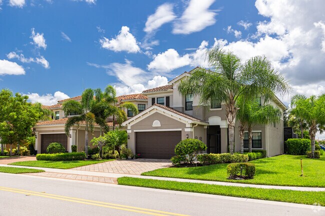 Homes in Parklands are predominantly Mediterranean style single-family houses.