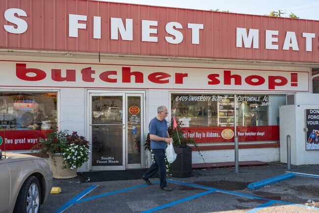 Souths Finest Meats is a local butcher shop in Cottondale.