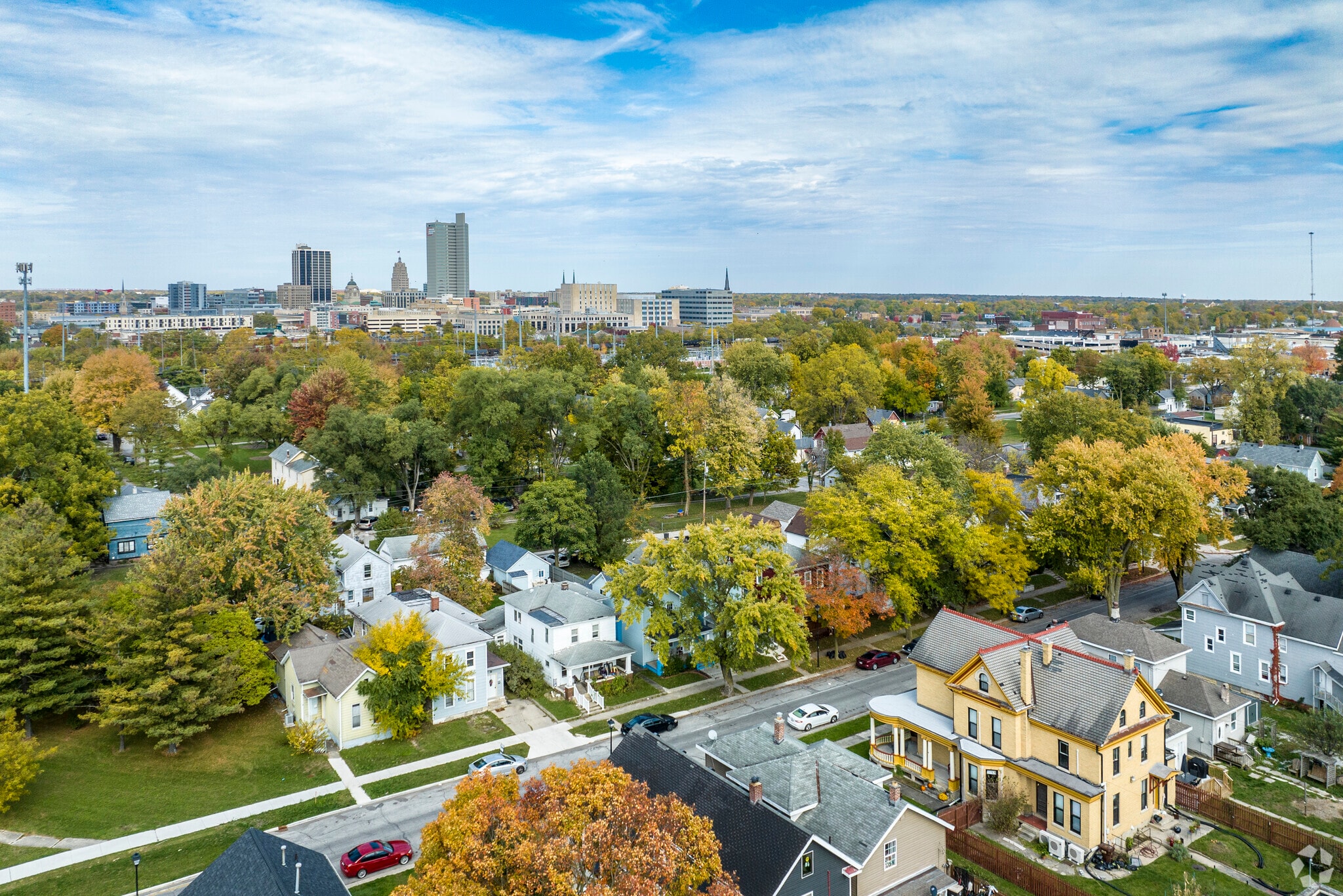 Hoagland Masterson puts residents in close proximity to down town Fort Wayne's attractions.