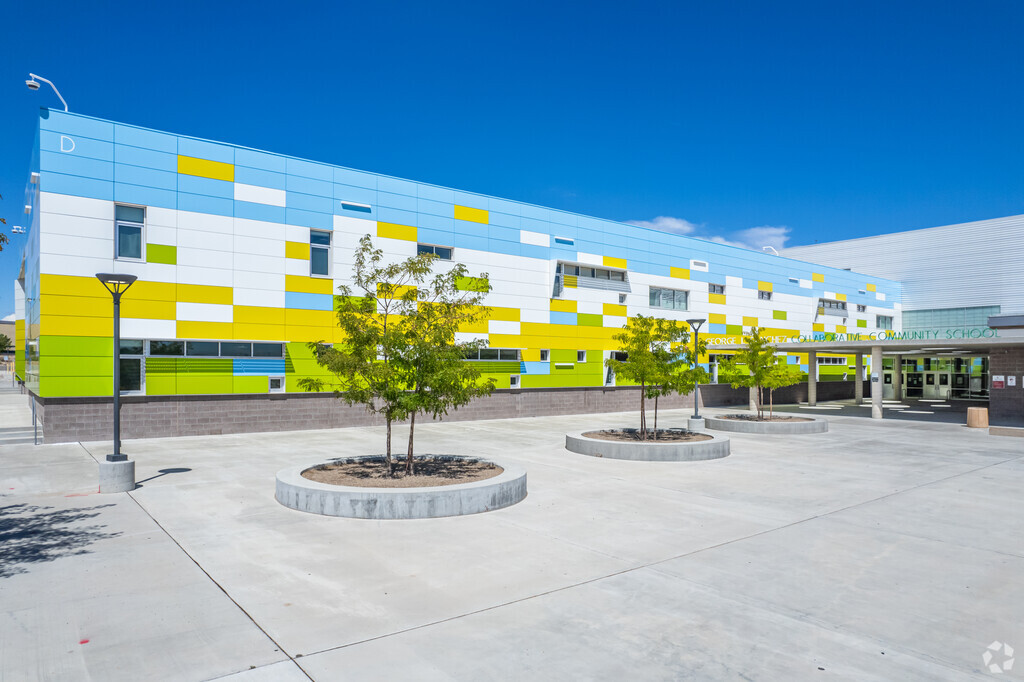 Cultivating a community at George I Sanchez Collaborative Community School in Albuquerque.