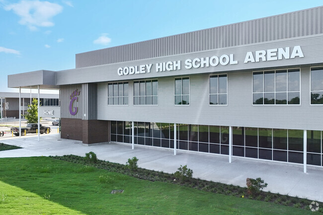 Godley High School serves over 600 students.