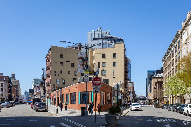 Gansevoort Street and 13th Street Mark the Beginning of the Meatpacking District.