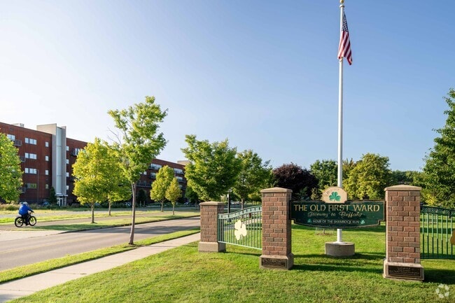 The First Ward was originally called the Irish First Ward because of its population around 1800.