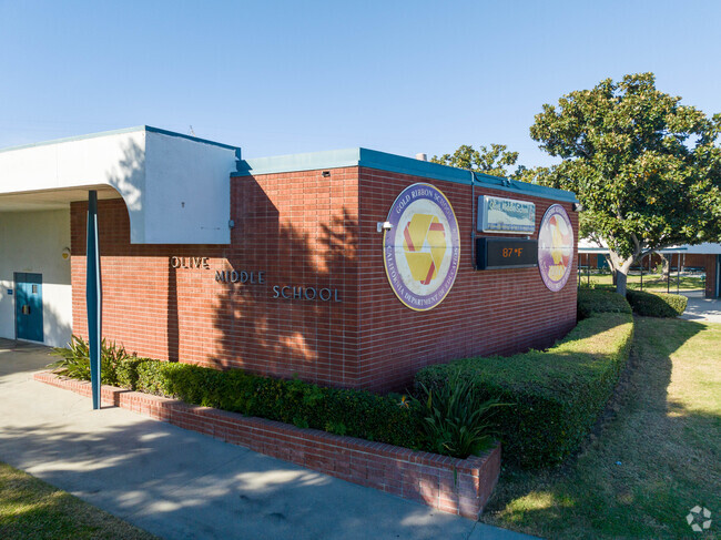 Entrance to school