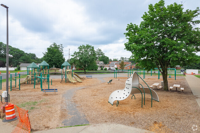 Jefferson Elementary School students love the playground.