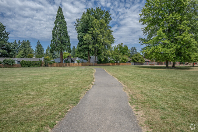 Oak Hills Elementary School walking trails.