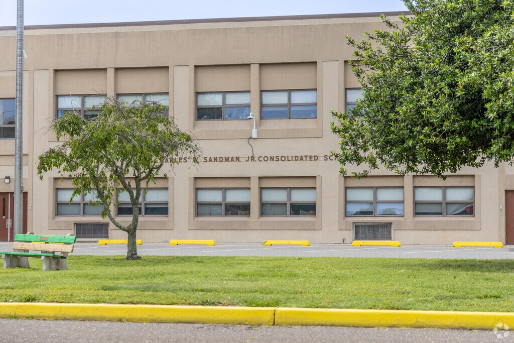 Cape May students begin at Charles W. Sandman Consolidated School.