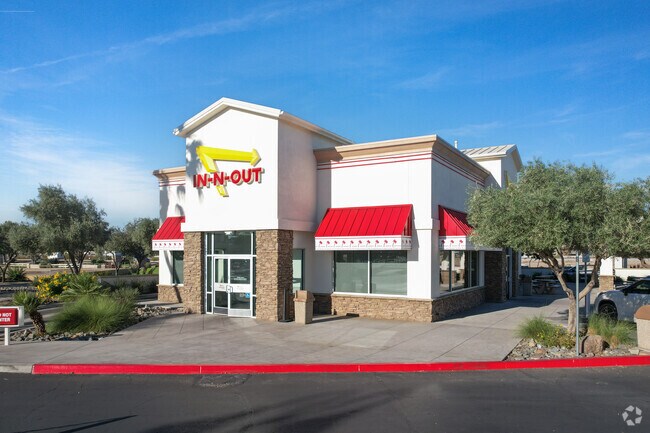 In-N-Out is one of many restaurants in Queen Creek Marketplace.