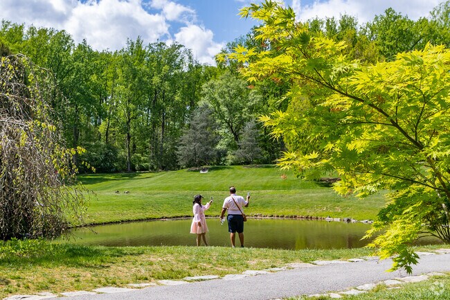 Many Hermitage Park residents frequent Brookside Gardens for their weekly dose of nature.