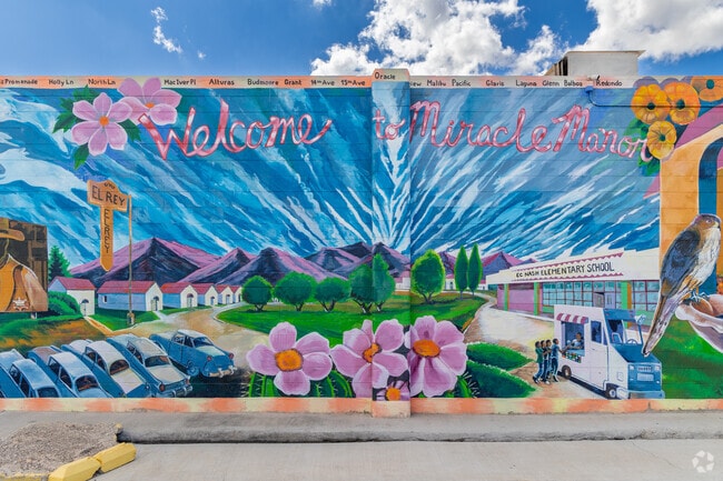 Over 2,500 people call Balboa Heights home which centers around Midtown Tucson.