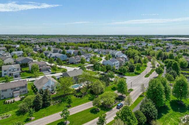 Pingree Grove offers beautiful newer homes in quiet subdivisions.