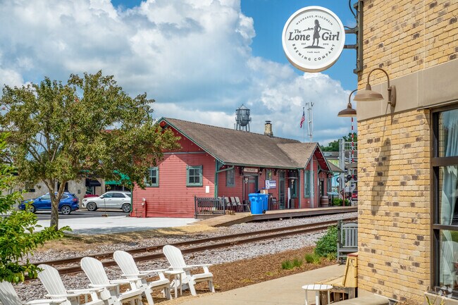 Don't forget to check out Lone Girl Brewing Company in Waunakee, right by the railroad tracks.