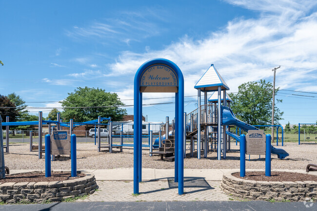 Inter-City Baptist School provides outdoor amenities to its students.